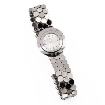 CELINE. Montre bracelet de dame en acier,...