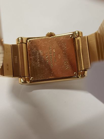 BOUCHERON. AL440679. Boîtier et bracelet...