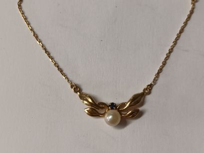 Chaîne en or jaune (750) 18K maille forçat...