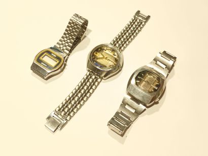 CITIZEN Automatic. Deux montres bracelets...