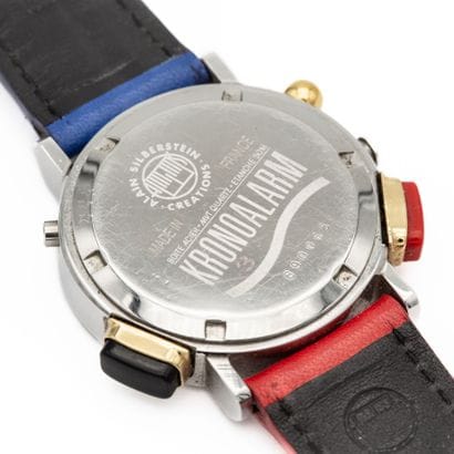Alain Silberstein chrono alarm 3.
Quartz...