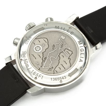 CHOPARD, numbered 1365543.

Steel 