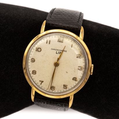 LIP Chronometer, 

Wristwatch, case in 18...