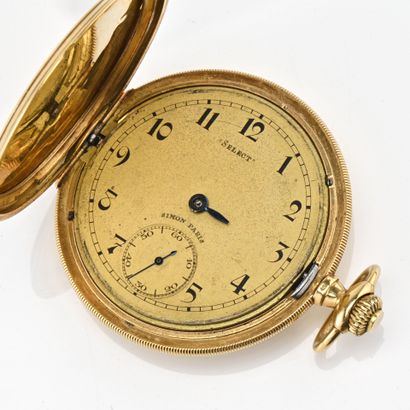 SELECT SIMON PARIS. 18K yellow gold (750)...