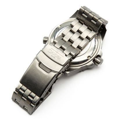 DAVOSA. Bracelet watch. Steel case and bracelet....