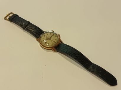 SANDOZ Alarm. Wristwatch.
Steel case.
Two...