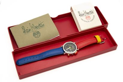 Alain Silberstein chrono alarm 3.
Quartz...