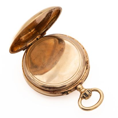 CHEVAL, collar watch in 18K yellow gold,...