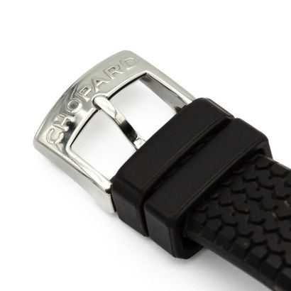 CHOPARD, numbered 1365543.

Steel 