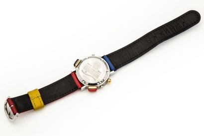 Alain Silberstein chrono alarm 3.
Quartz...