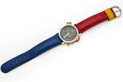 Alain Silberstein chrono alarm 3.
Quartz...