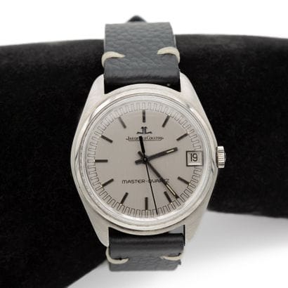 JAEGER LECOULTRE Master quartz. Steel case...