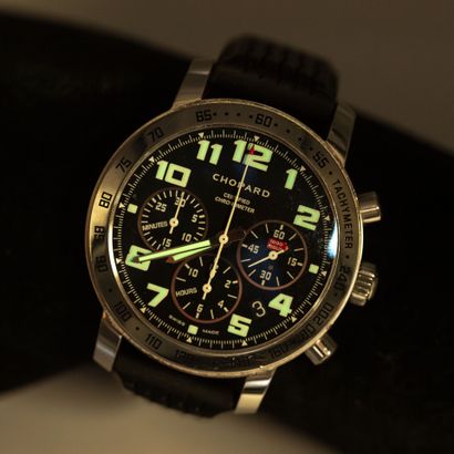 CHOPARD, numbered 1365543.

Steel 