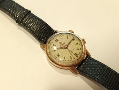 SANDOZ Alarm. Wristwatch.
Steel case.
Two...