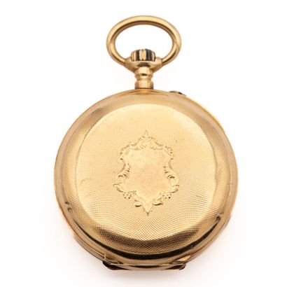 CHEVAL, collar watch in 18K yellow gold,...