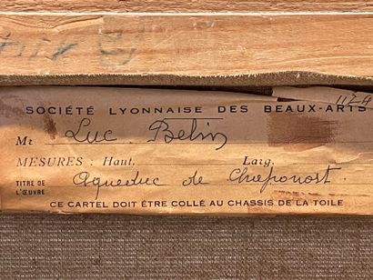 Luc BELIN (1878-1959)
Vue de l'acqueduc de...