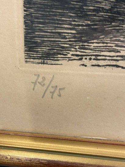 MASKOUTCHENKO
Paysage
Lithographie numérotée,...