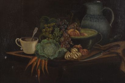 Jean RIGAUD (1912-1999) 
nature morte aux...