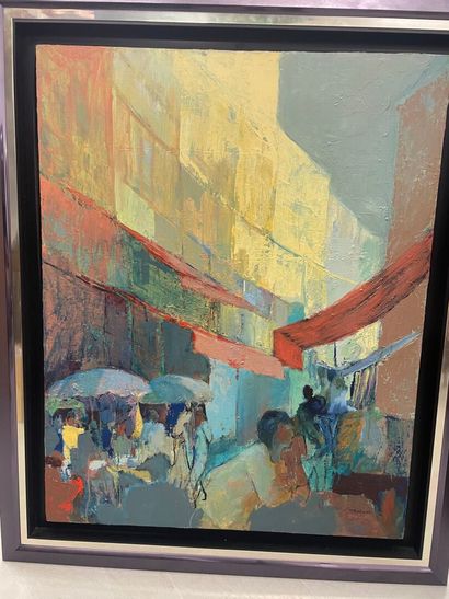 Martine MANDRILLON
Sans titre
huile sur toile,...