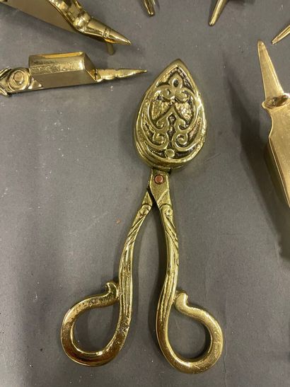 Trois mouchettes en acier 18ème siècle