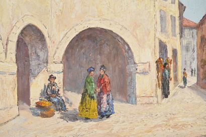 Claude LIGONESCHE (1881-1949)
Village de...