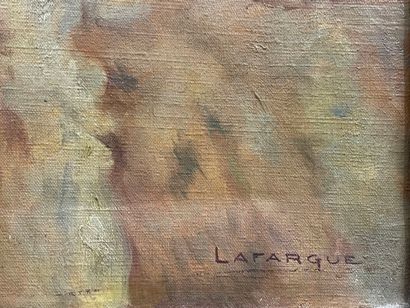 LAFARGUE
Nu allongé
huile sur toile signée...