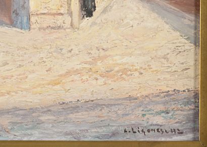 Claude LIGONESCHE (1881-1949)
Village de...