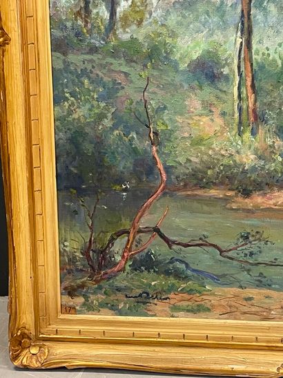 Luc BELIN (1878-1959)
Vue de l'acqueduc de...