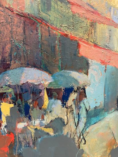 Martine MANDRILLON
Sans titre
huile sur toile,...