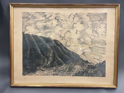 MASKOUTCHENKO
Paysage
Lithographie numérotée,...