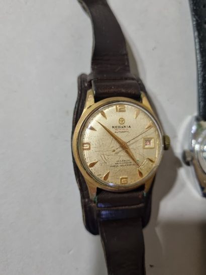 Lot de deux montres : RODANIA et MARDOR ...