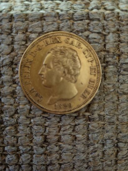 [ITALIE / Royaume de Sardaigne]
Pièce de...