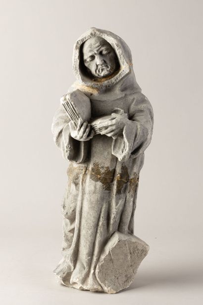 École moderne dans le goût médiéval 
Pleurant
Statuette...
