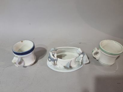 METZLER et ORTLOFF
Centre de table en porcelaine...