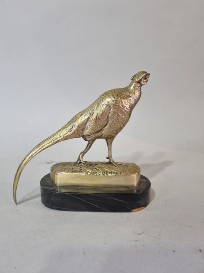 Alfred JACQUEMART (1824-1896)
Faisan en bronze...