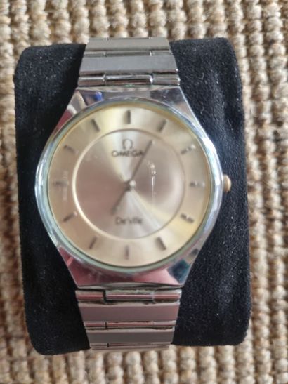 OMEGA DeVille
Montre ultraplate en acier,...