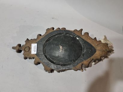 Bénitier composé d'un coquillage et d'un...
