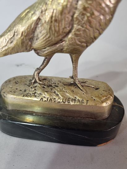 Alfred JACQUEMART (1824-1896)
Faisan en bronze...