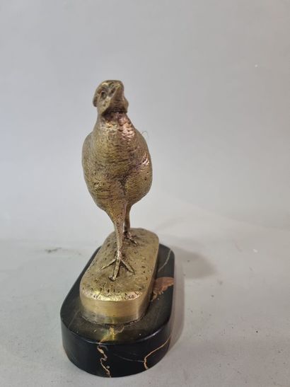 Alfred JACQUEMART (1824-1896)
Faisan en bronze...