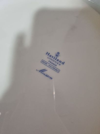 HAVILAND LIMOGES
Partie de service en porcelaine...