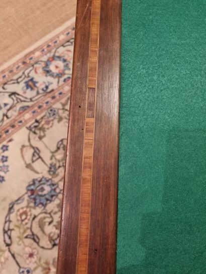 Table de bridge en pitch pin
H : 71 cm -...