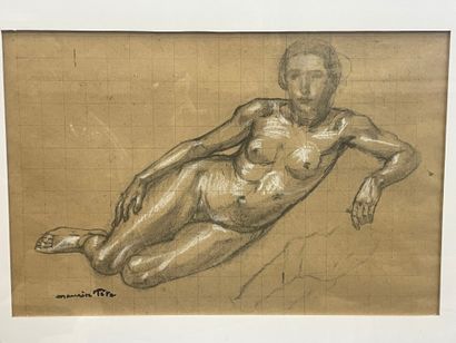 Maurice TÊTE (1880-1948)
Academie de femme,...
