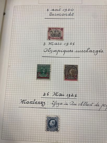7 albums de timbres 
France, Europe et Monde...