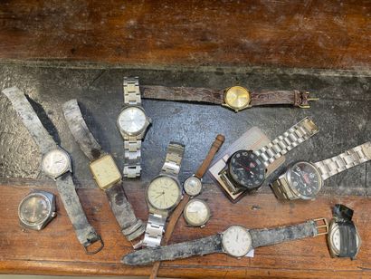 Lot de montres d'homme