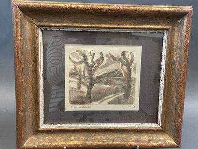 Pierre COMBET DESCOMBES (1885-1966)
Arbres...