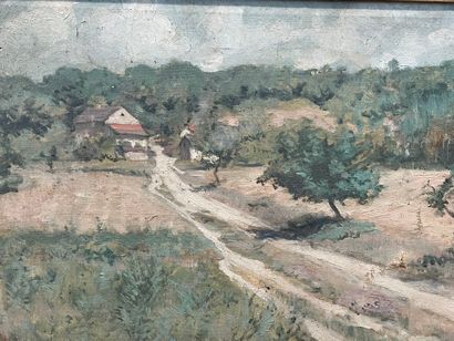 Paysage de Porvence
huile sur toile
début...