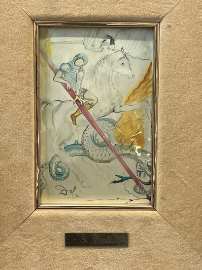DALI
Saint Georges terrassant le dragon
Reproduction...