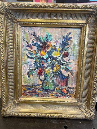MAXENCE
Bouquette de fleurs
Huile sur toile,...