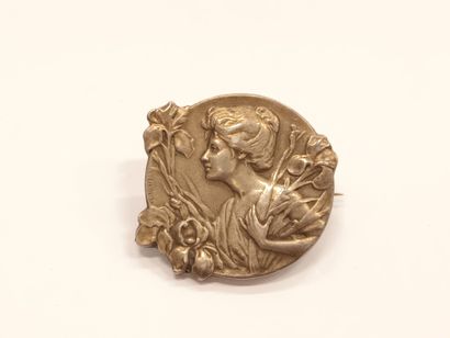 Broche en argent 