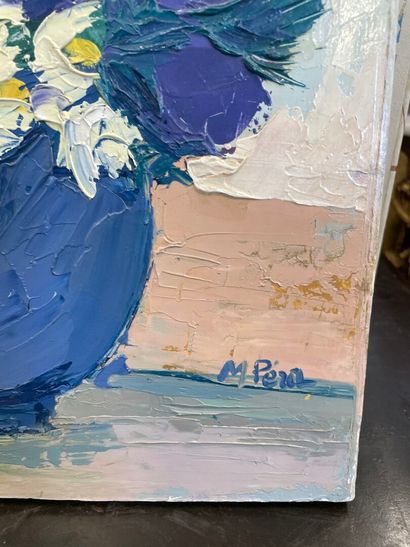 Mireille PERA
Bouquet de fleurs dans vase...